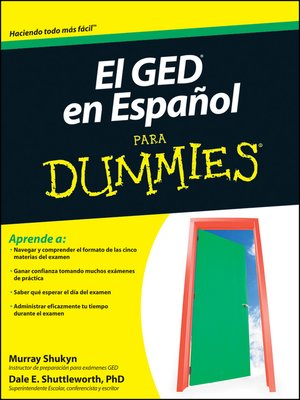 cover image of El GED en Espanol Para Dummies